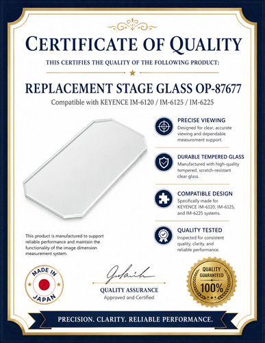 New keyence replacement stage - keyence,